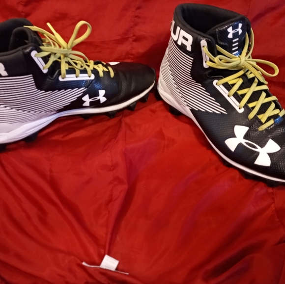 Men's Under Armour Bound Football Cleats Size 10.5 - Picture 5 of 7
